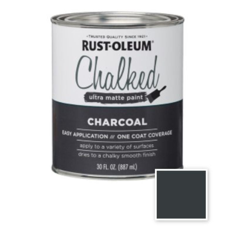 Chalked Charcoal Chalk Paint Rust-Oleum 887ml – Buchel Homes