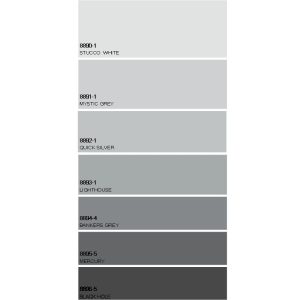 F6 Paint Colour Card Swatch 240mm x 50mm (7 Colours)